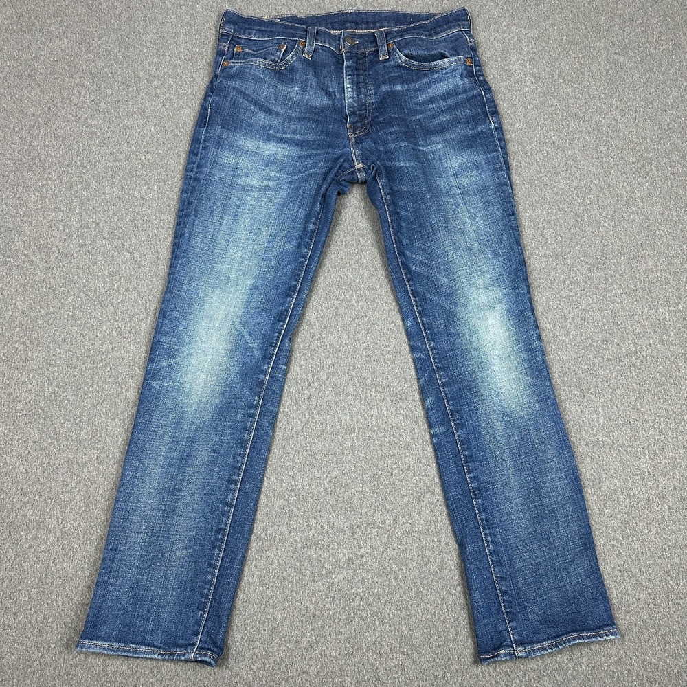 Levi's 511 Men's Slim Fit Jeans W33 L30 Medium Dark Wash Blue Stretch